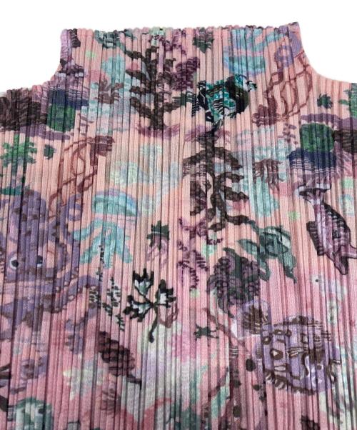 PLEATS PLEASE（プリーツプリーズ）PLEATS PLEASE (プリーツプリーズ) 総柄カットソー ピンク サイズ:3の古着・服飾アイテム