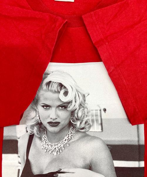 SUPREME（シュプリーム）Supreme (シュプリーム) Anna Nicole Smith Tee レッド サイズ:Lの古着・服飾アイテム