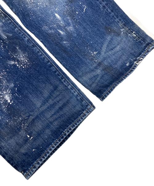 J.S HOMESTEAD（ジャーナルスタンダード ホームステッド）J.S HOMESTEAD (ジャーナルスタンダード ホームステッド) エイジングデニムワイド５ポケペイント インディゴ サイズ:Sの古着・服飾アイテム