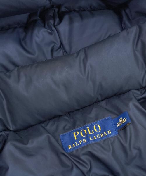 POLO RALPH LAUREN（ポロ・ラルフローレン）POLO RALPH LAUREN (ポロ・ラルフローレン) ダウンジャケット ネイビー サイズ:XSの古着・服飾アイテム