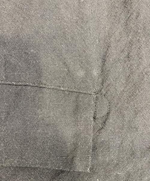 JACKMAN（ジャックマン）JACKMAN (ジャックマン) リネンウールテーラードジャケット ブラック サイズ:Lの古着・服飾アイテム