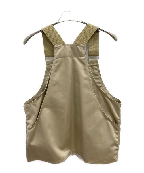 UNIVERSAL OVERALL（ユニバーサルオーバーオール）UNIVERSAL OVERALL (ユニバーサルオーバーオール) Play Work Vest ベージュ サイズ:Lの古着・服飾アイテム