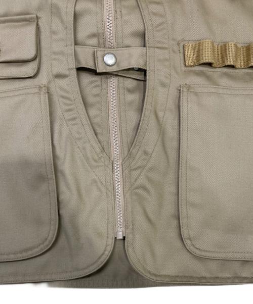 UNIVERSAL OVERALL（ユニバーサルオーバーオール）UNIVERSAL OVERALL (ユニバーサルオーバーオール) Play Work Vest ベージュ サイズ:Lの古着・服飾アイテム