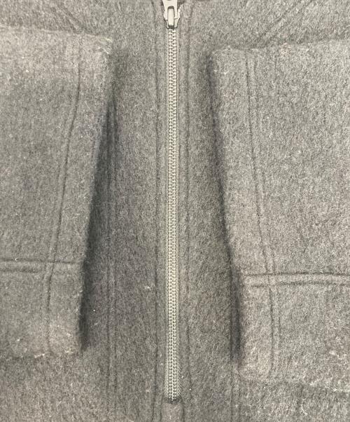 JACKMAN（ジャックマン）JACKMAN (ジャックマン) WOOL WATCH SHIRT ブラック サイズ:Ｌの古着・服飾アイテム