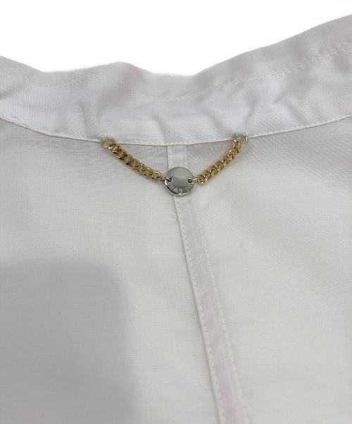 FRAY ID（フレイ アイディー）FRAY ID (フレイ アイディー) セミシアージャケット ピンクの古着・服飾アイテム