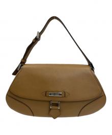 BURBERRY（バーバリー）の古着「ロゴプレートワンショルダーバッグ」｜ブラウン