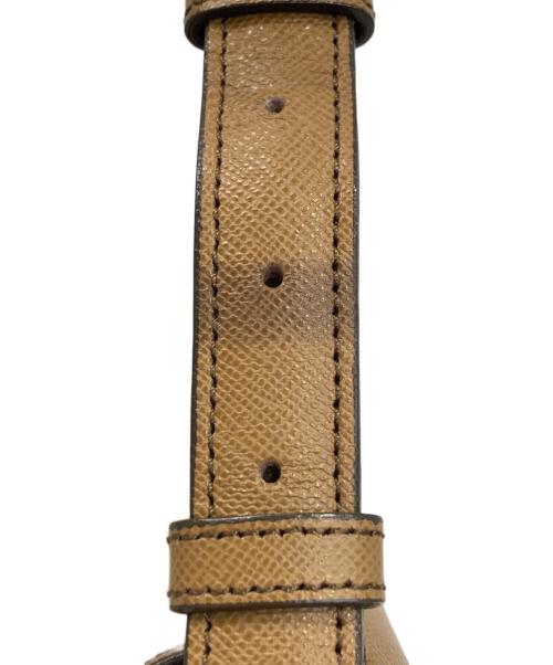 BURBERRY（バーバリー）BURBERRY (バーバリー) ロゴプレートワンショルダーバッグ ブラウンの古着・服飾アイテム