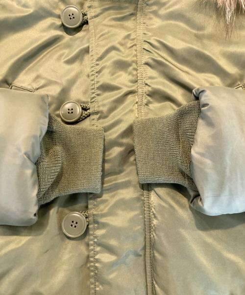 ALPHA（アルファ）ALPHA (アルファ) N-3B フライトジャケット グリーン サイズ:Sの古着・服飾アイテム