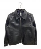 Sourcreamサワークリーム）の古着「レザージャケット」｜ブラック