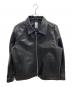 Sourcream（サワークリーム）の古着「レザージャケット」｜ブラック