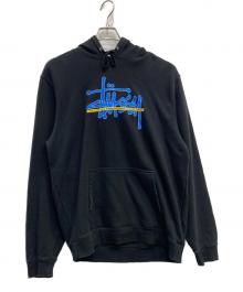 stussy（ステューシー）の古着「パーカー」｜ブラック