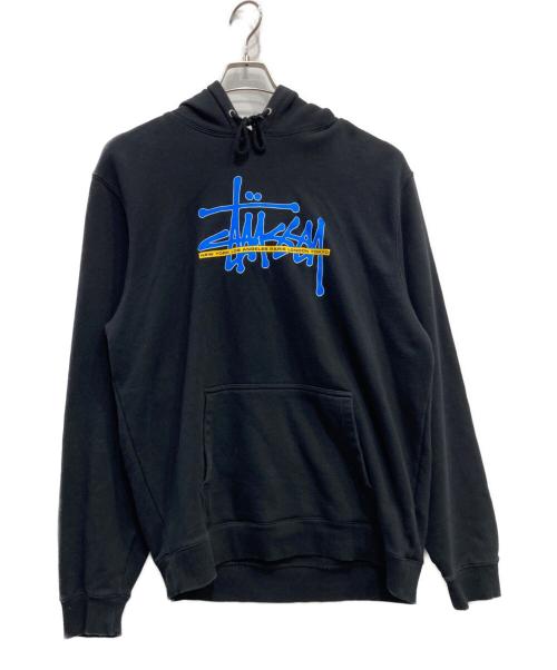 stussy（ステューシー）stussy (ステューシー) パーカー ブラック サイズ:Lの古着・服飾アイテム
