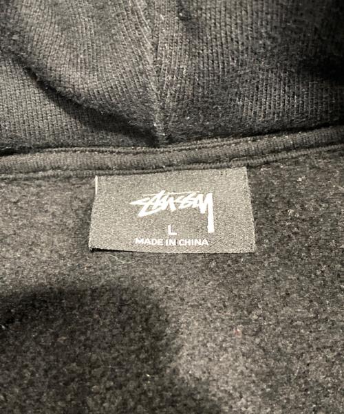 stussy（ステューシー）stussy (ステューシー) パーカー ブラック サイズ:Lの古着・服飾アイテム