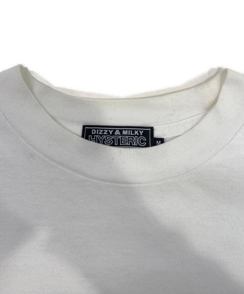 Hysteric Glamour（ヒステリックグラマー）Hysteric Glamour (ヒステリックグラマー) カットソー ホワイト サイズ:Ｍの古着・服飾アイテム