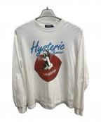 Hysteric Glamourヒステリックグラマー）の古着「カットソー」｜ホワイト