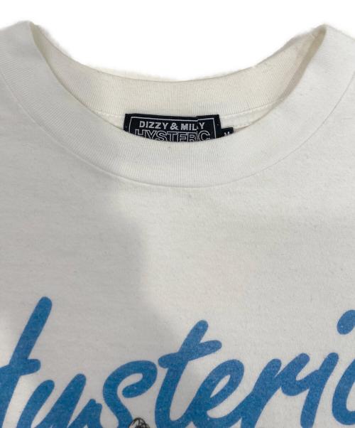 Hysteric Glamour（ヒステリックグラマー）Hysteric Glamour (ヒステリックグラマー) カットソー ホワイト サイズ:Ｍの古着・服飾アイテム