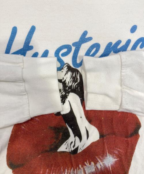 Hysteric Glamour（ヒステリックグラマー）Hysteric Glamour (ヒステリックグラマー) カットソー ホワイト サイズ:Ｍの古着・服飾アイテム