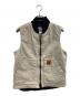 CarHartt（カーハート）の古着「ダックベスト」｜ベージュ