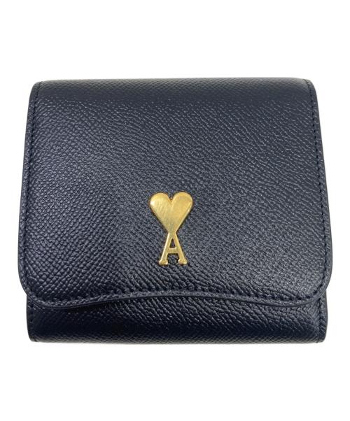 AMI PARIS（アミ パリス）AMI PARIS (アミ パリス) 財布 ブラックの古着・服飾アイテム
