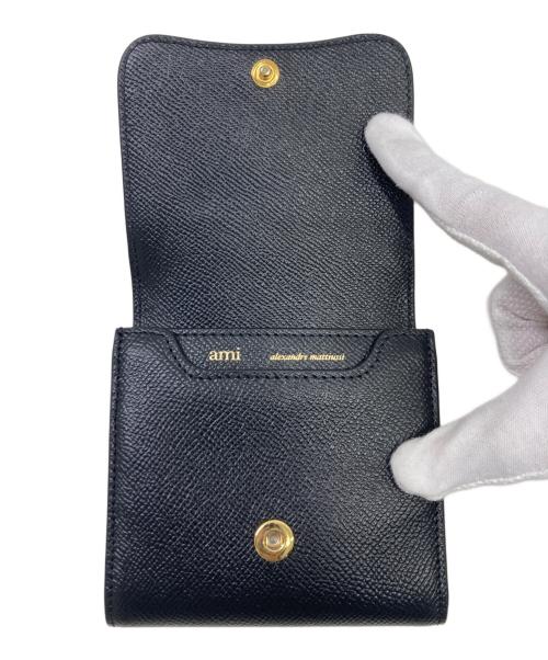 AMI PARIS（アミ パリス）AMI PARIS (アミ パリス) 財布 ブラックの古着・服飾アイテム