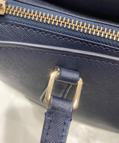 TORY BURCH（トリーバーチ）TORY BURCH (トリーバーチ) 2WAYバッグ ネイビーの古着・服飾アイテム
