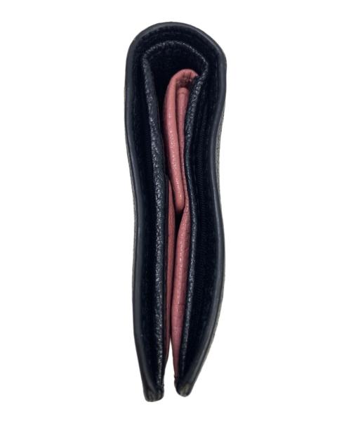 MIU MIU（ミュウミュウ）MIU MIU (ミュウミュウ) 財布 ブラックの古着・服飾アイテム