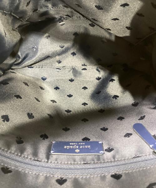 Kate Spade（ケイトスペード）Kate Spade (ケイトスペード) カリッサナイロンミディアムバックパック ネイビーの古着・服飾アイテム