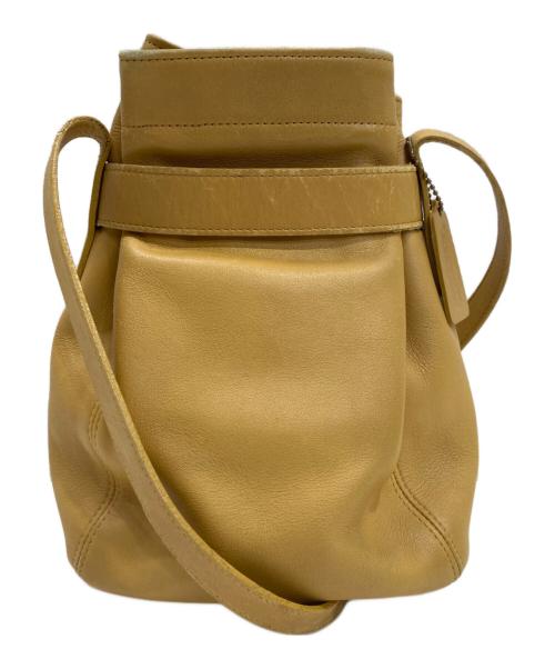 COACH（コーチ）COACH (コーチ) ショルダーバッグ イエローの古着・服飾アイテム