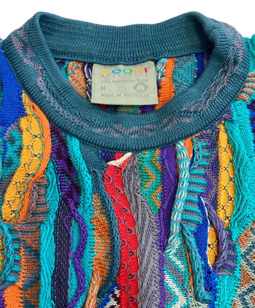Coogi（クージー）Coogi (クージー) ヴィンテージ３Dニット マルチカラー サイズ:Mの古着・服飾アイテム
