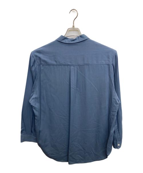 THEE（シー）THEE (シー) レーヨンシャツ ブルー サイズ:1の古着・服飾アイテム