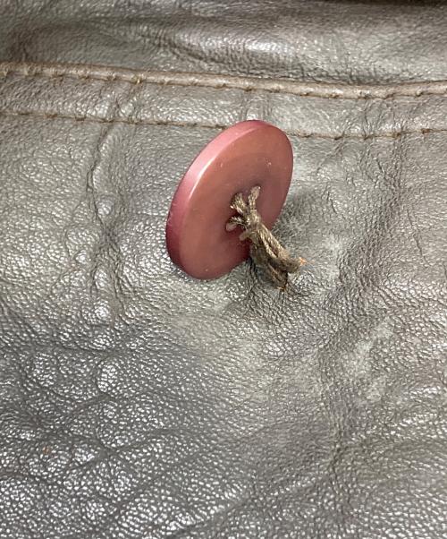 USED（ユーズド）USED (ユーズド) G-1タイプレザージャケット ブラウン サイズ:40の古着・服飾アイテム