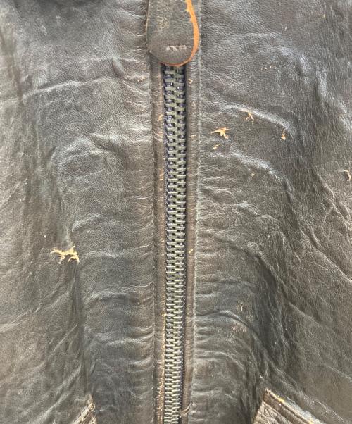 USED（ユーズド）USED (ユーズド) G-1タイプレザージャケット ブラウン サイズ:40の古着・服飾アイテム