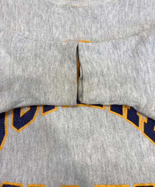 Champion REVERSE WEAVE（チャンピオン リバース ウィーブ）Champion REVERSE WEAVE (チャンピオン リバース ウィーブ) プリントスウェット グレー サイズ:Lの古着・服飾アイテム
