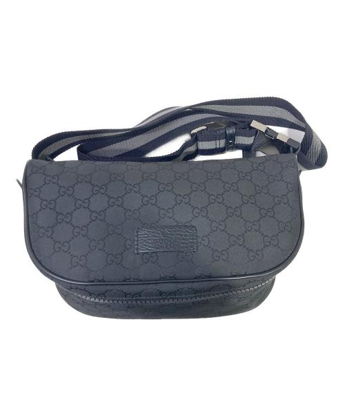 GUCCI（グッチ）GUCCI (グッチ) ボディーバッグ ブラックの古着・服飾アイテム