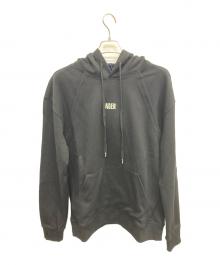 ADER error（アーダーエラー）の古着「Mask Hoodie」｜ブラック
