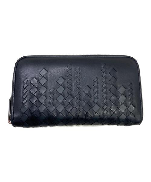 BOTTEGA VENETA（ボッテガベネタ）BOTTEGA VENETA (ボッテガベネタ) 長財布 ブラックの古着・服飾アイテム