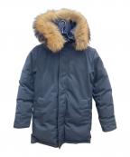 Pyrenexピレネックス）の古着「ダウンジャケット」｜ネイビー