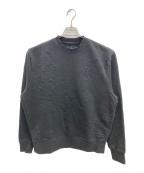 AMIRIアミリ）の古着「ショットガン加工ロゴスウェット」｜ブラック