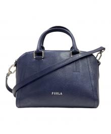 FURLA（フルラ）の古着「ショルダーバッグ」｜ネイビー
