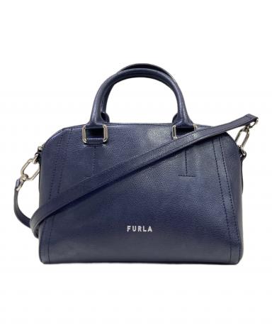 中古・古着通販】FURLA (フルラ) ショルダーバッグ ネイビー｜ブランド