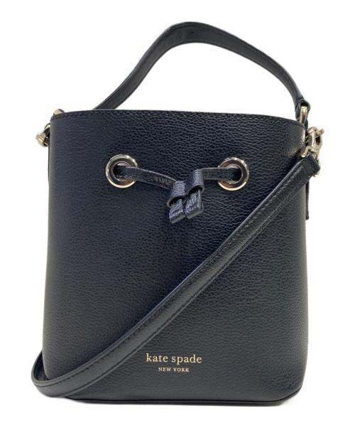 Kate Spade（ケイトスペード）Kate Spade (ケイトスペード) 2WAYショルダーバッグ ブラックの古着・服飾アイテム