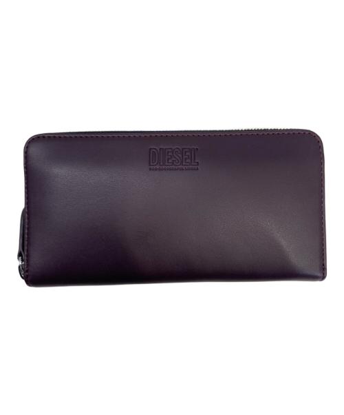 DIESEL（ディーゼル）DIESEL (ディーゼル) ロゴ長財布 ブラック 未使用品の古着・服飾アイテム