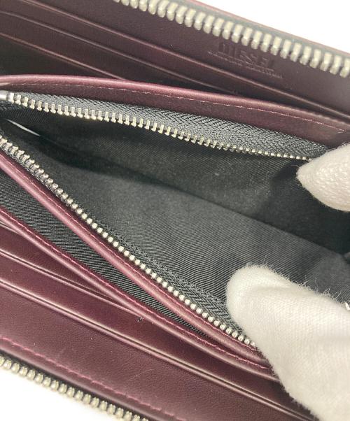 DIESEL（ディーゼル）DIESEL (ディーゼル) ロゴ長財布 ブラック 未使用品の古着・服飾アイテム