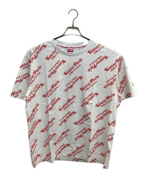 KENZO（ケンゾー）KENZO (ケンゾー) ロゴTシャツ ホワイト サイズ:L 未使用品の古着・服飾アイテム