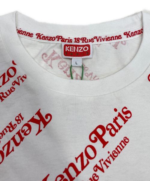 KENZO（ケンゾー）KENZO (ケンゾー) ロゴTシャツ ホワイト サイズ:L 未使用品の古着・服飾アイテム