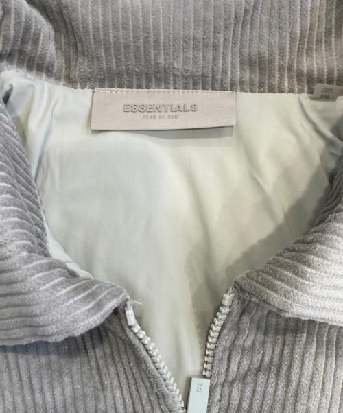 FOG ESSENTIALS（フィアオブゴッド エッセンシャル）FOG ESSENTIALS (フィアオブゴッド エッセンシャル) Corduroy Shirt Jacket グレー サイズ:Mの古着・服飾アイテム