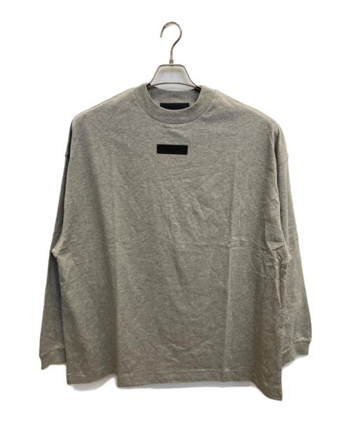 FOG ESSENTIALS（フィアオブゴッド エッセンシャル）FOG ESSENTIALS (フィアオブゴッド エッセンシャル) ロゴカットソー グレー サイズ:Sの古着・服飾アイテム