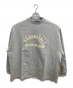 FOG ESSENTIALSフィアオブゴッド エッセンシャル）の古着「アーチロゴカットソー」｜グレー
