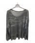 JULIUS (ユリウス) Printed Cotton Jersey Long Sleeve T-shirt ブラック サイズ:4：12000円