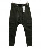 NO ID.ノーアイディー）の古着「Sarrouel Skinny Cargo Pants」｜カーキ